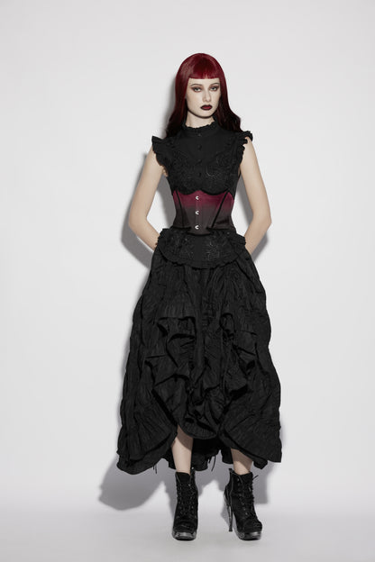 Punk Rave Hestia Bat Gradient Corset