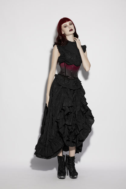 Punk Rave Hestia Bat Gradient Corset