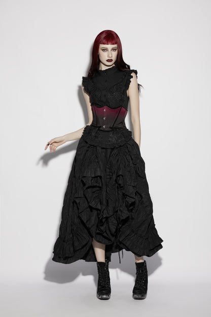Punk Rave Hestia Bat Gradient Corset