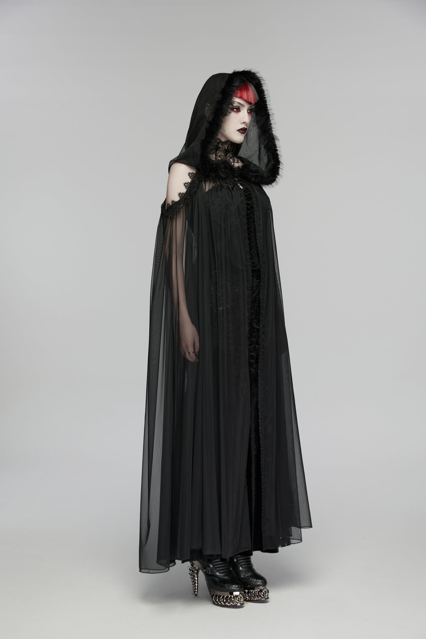 Punk Rave Morrigan Magic Cloak