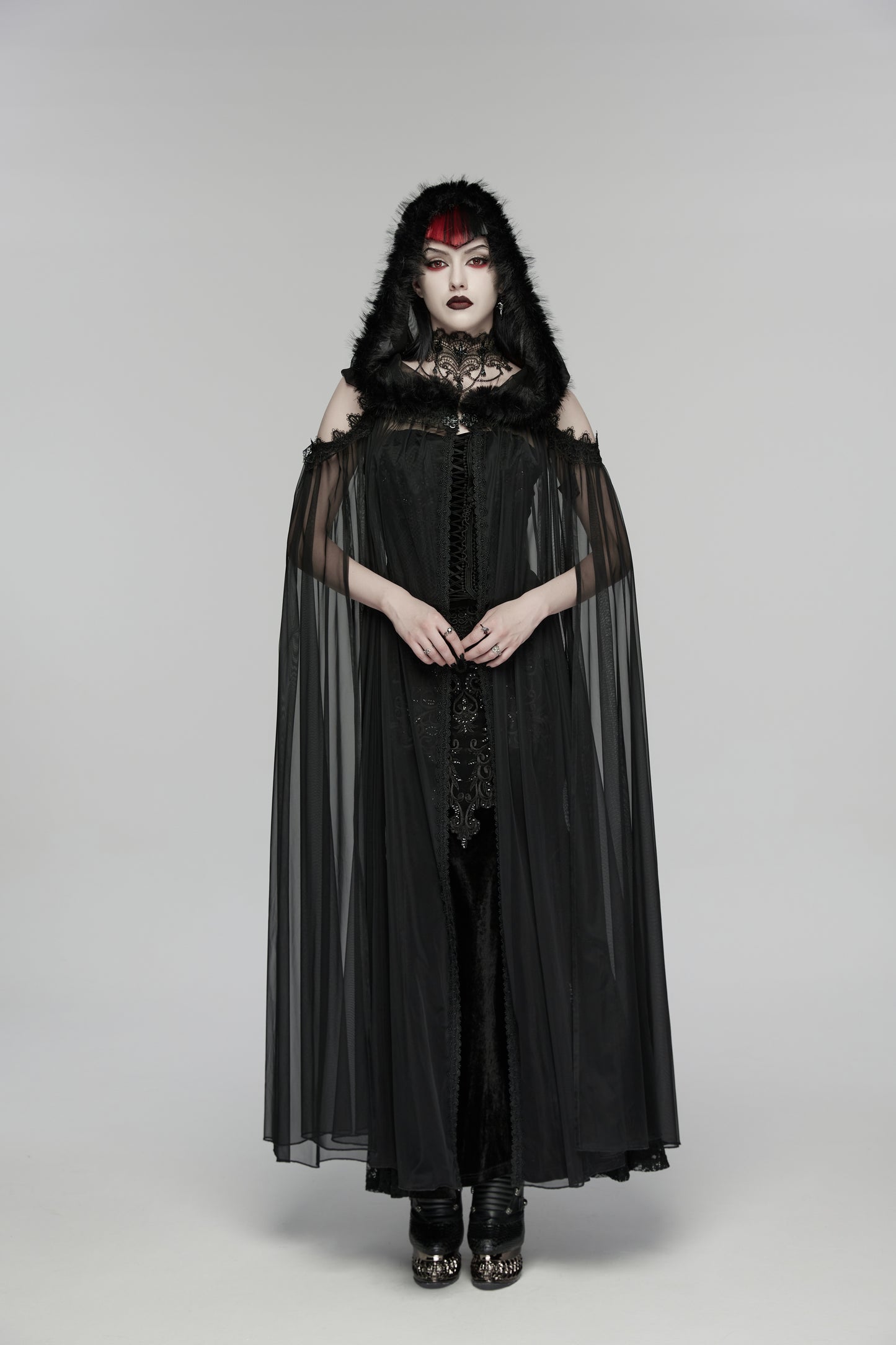 Punk Rave Morrigan Magic Cloak