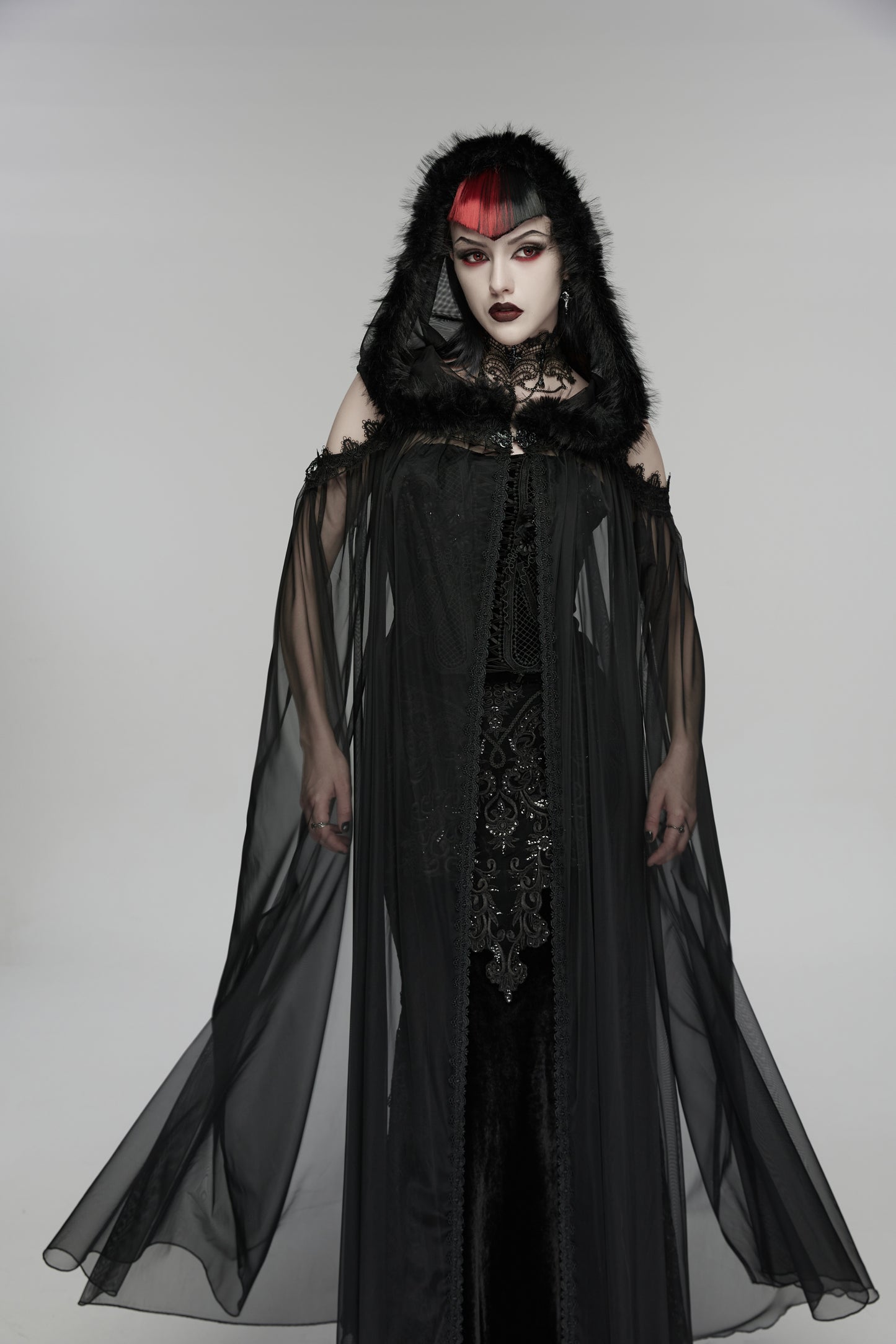 Punk Rave Morrigan Magic Cloak