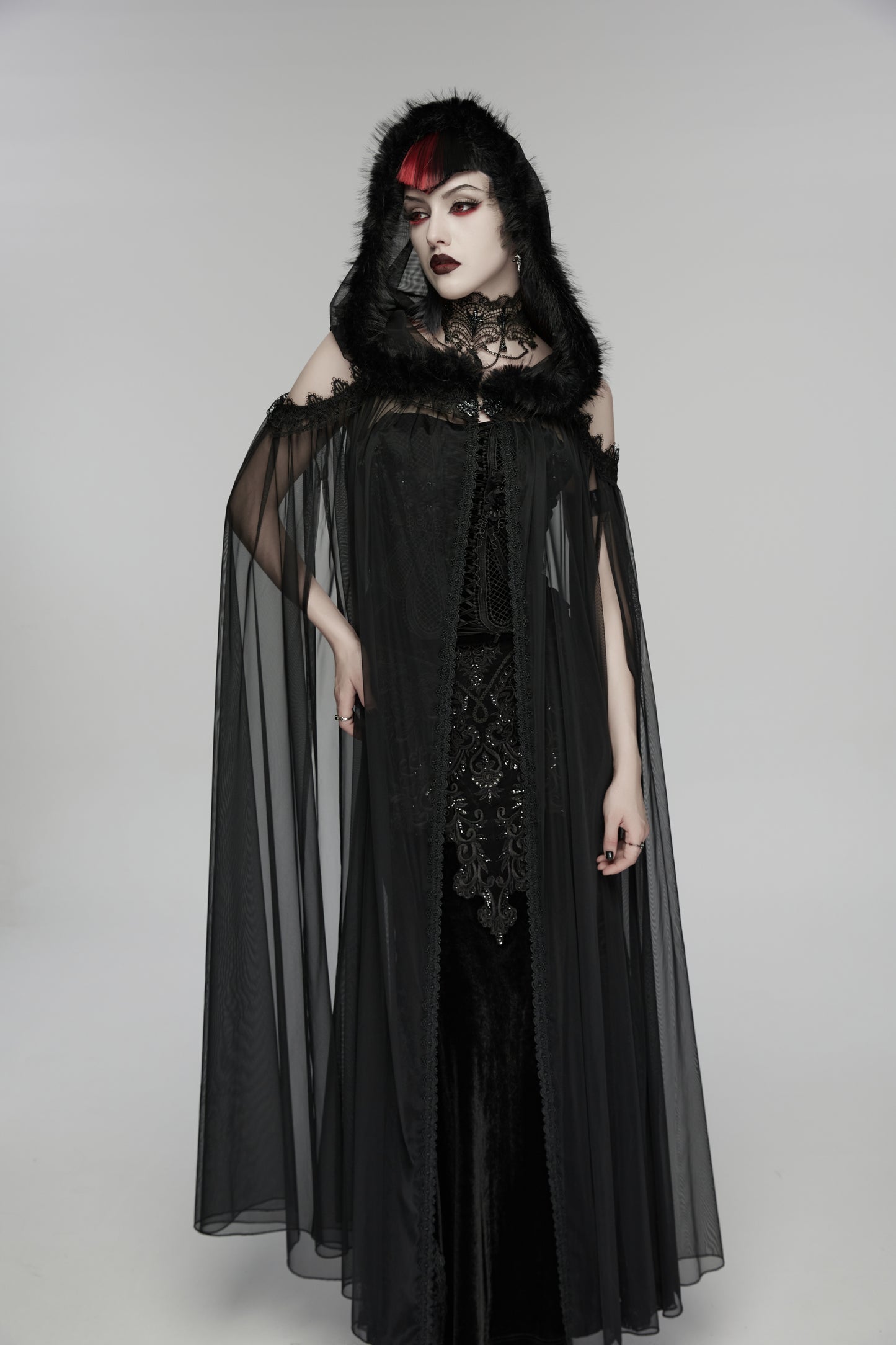 Punk Rave Morrigan Magic Cloak