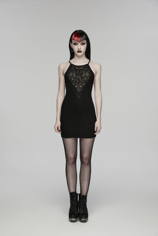Punk Rave Juliette Goth Slip Dress