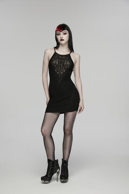 Punk Rave Juliette Goth Slip Dress