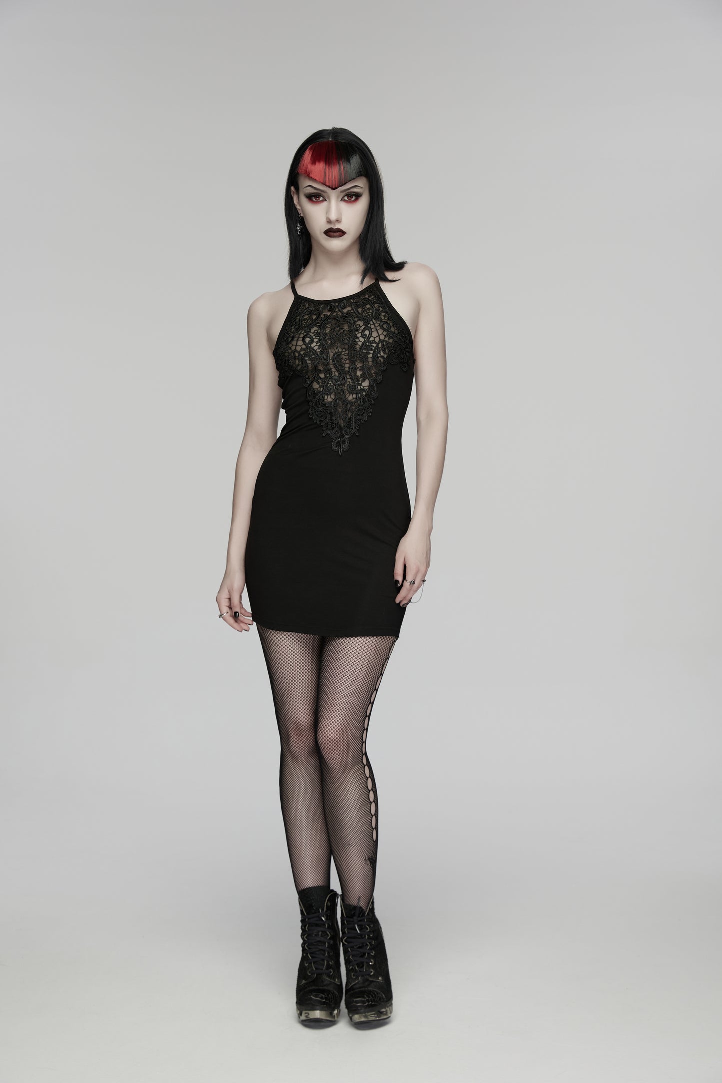 Punk Rave Juliette Goth Slip Dress