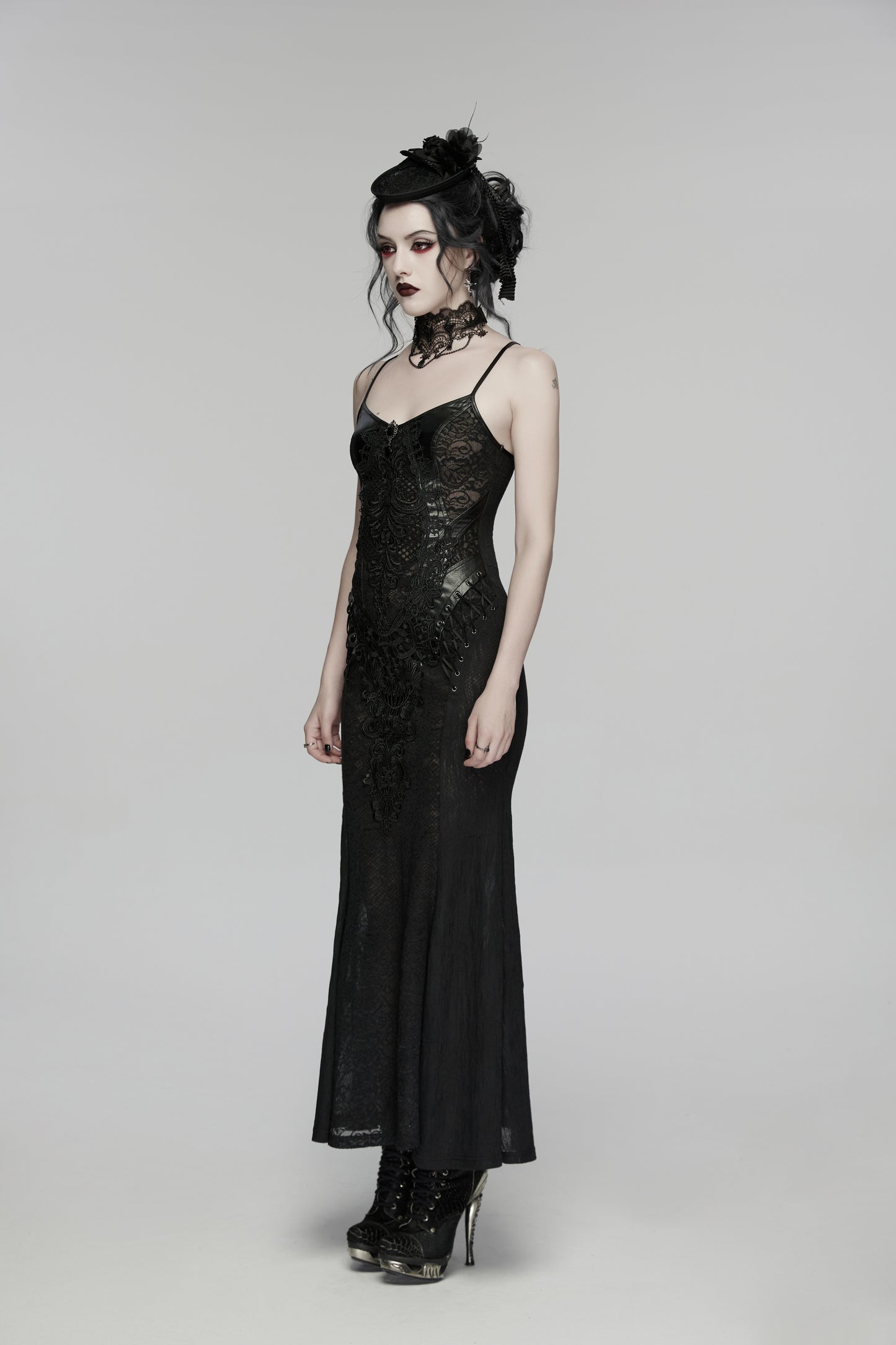 Punk Rave Heloise Visual Slip Dress
