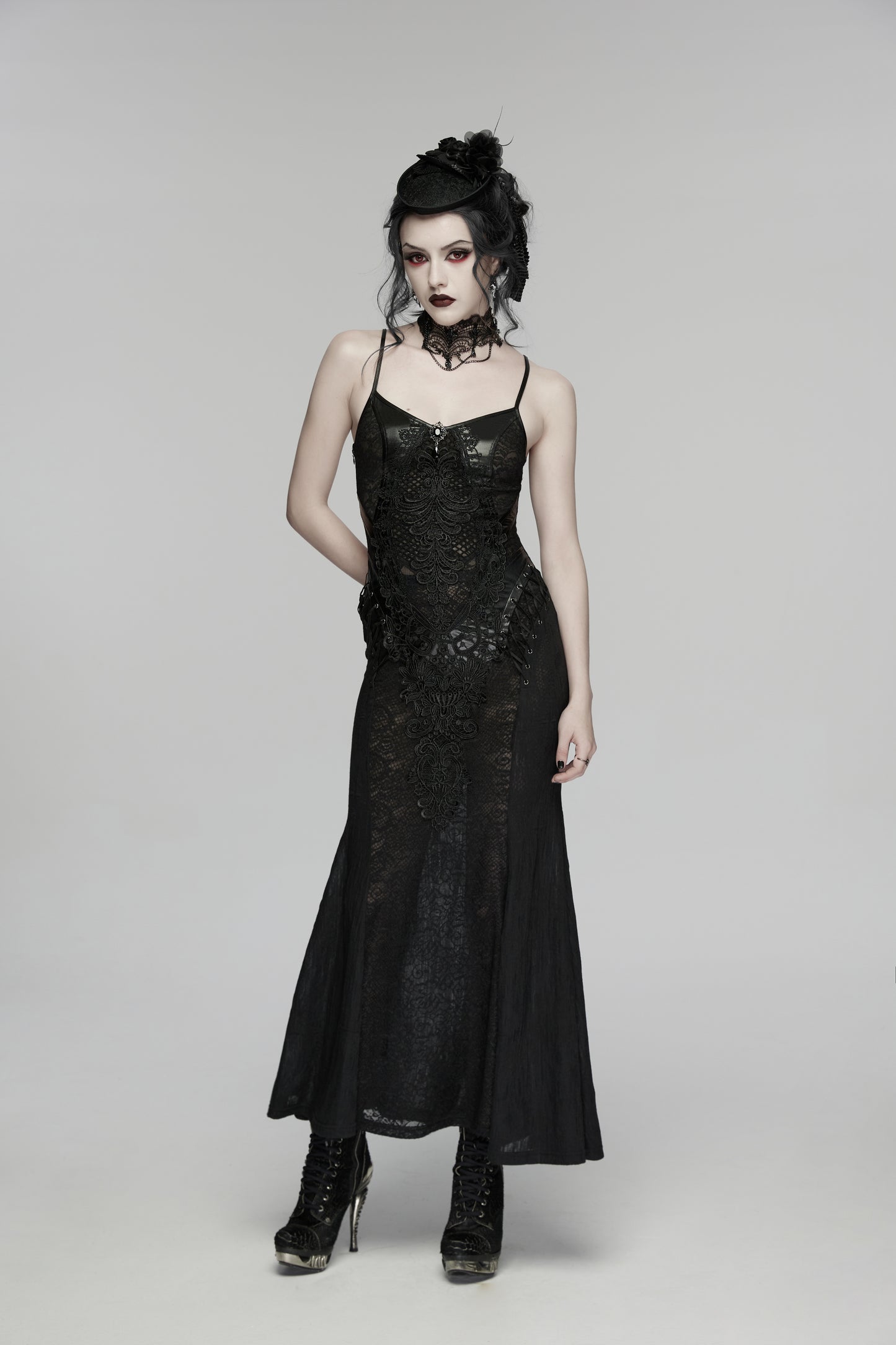 Punk Rave Heloise Visual Slip Dress