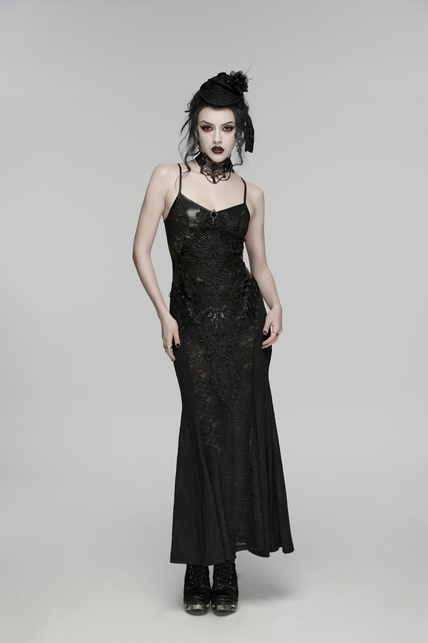 Punk Rave Heloise Visual Slip Dress
