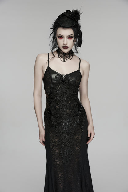 Punk Rave  Goth Rose Ribbon Formal Hat