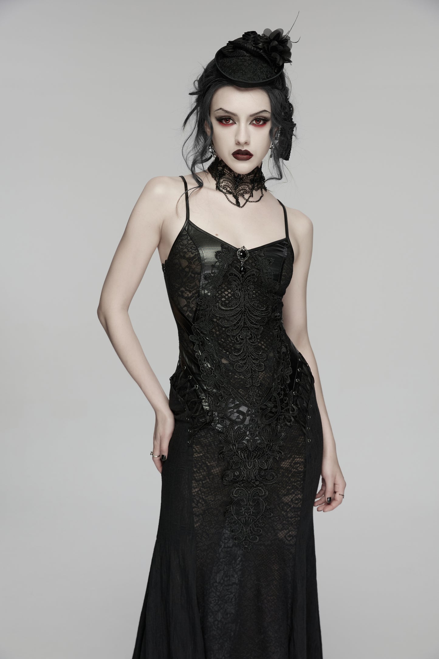 Punk Rave Heloise Visual Slip Dress