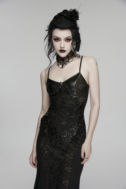 Punk Rave  Goth Rose Ribbon Formal Hat