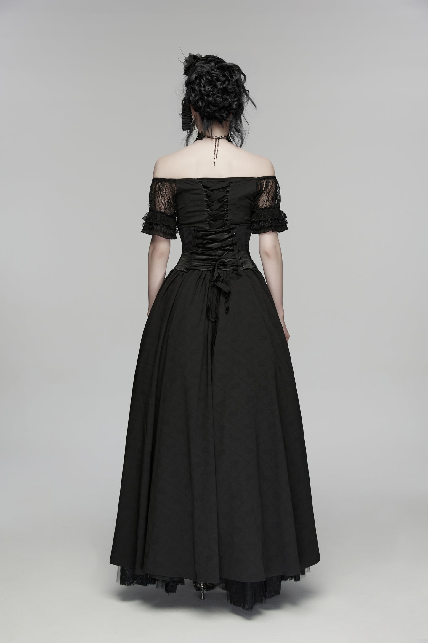 Punk Rave Elspeth Beaded Embroidered Corset