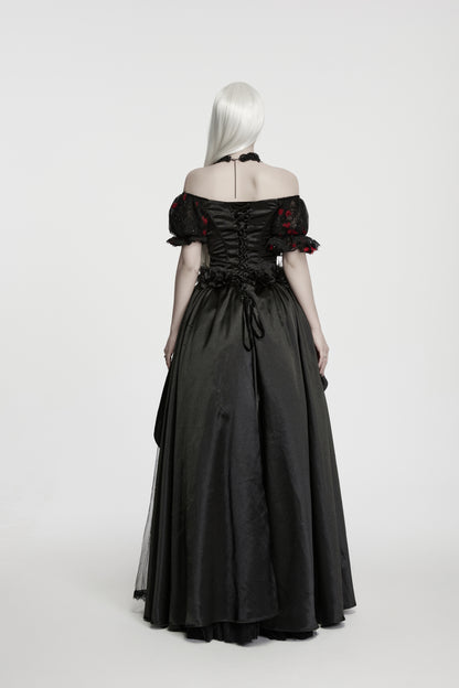 Punk Rave Isolde Gorgeous Rose Dress