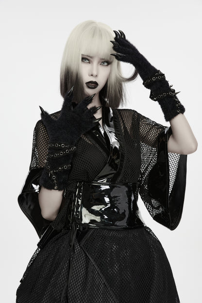 Punk Rave Freya Cat Paw Spike Gloves