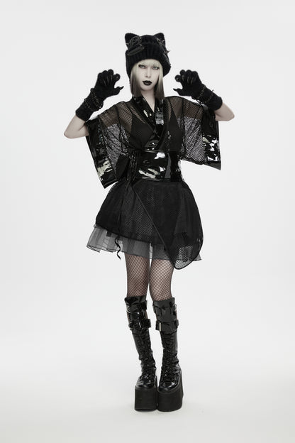 Punk Rave Freya Cat Paw Spike Gloves