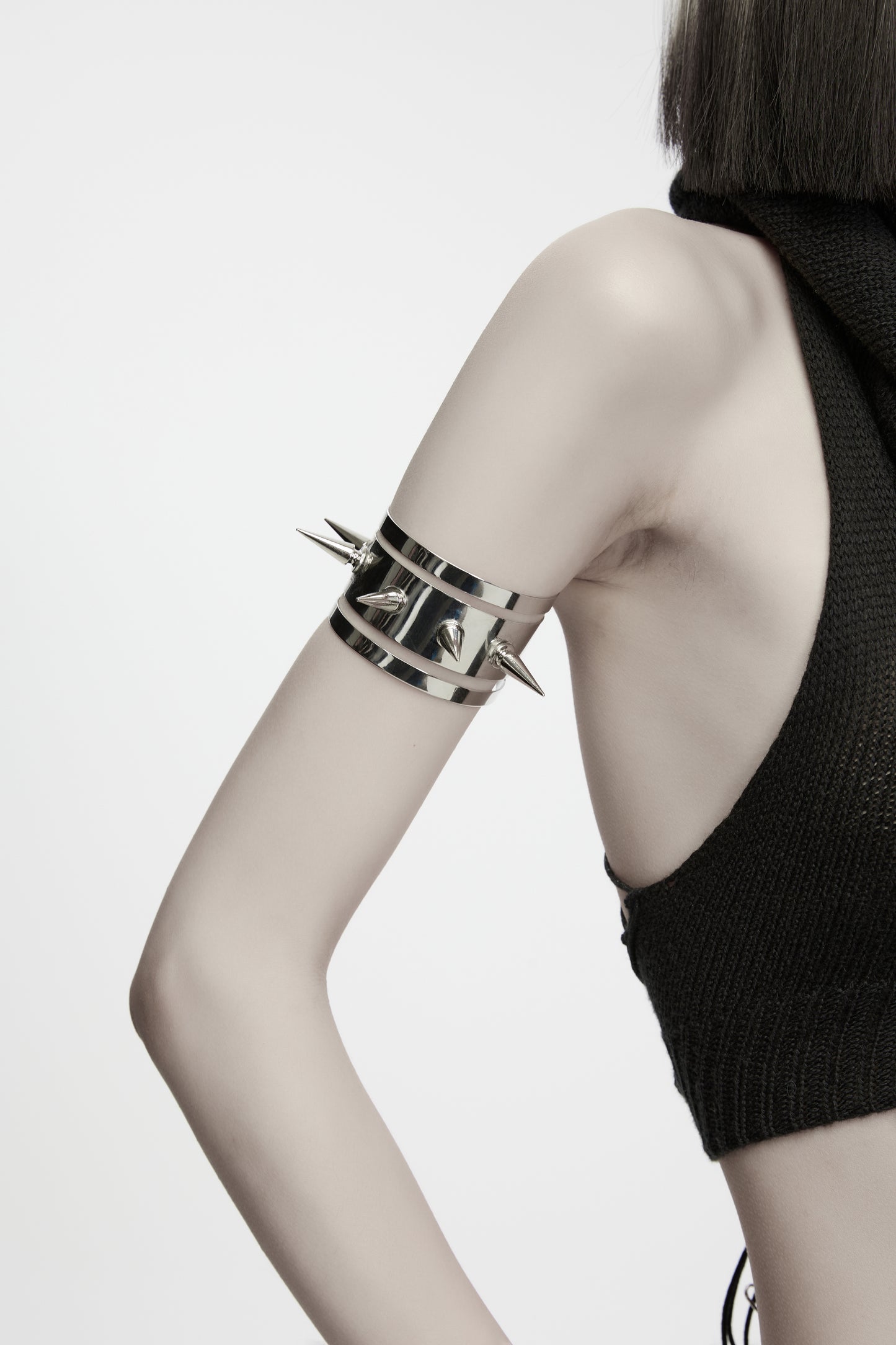 Punk Rave Bellona Studded Arm Cuff