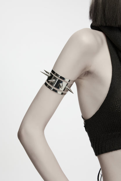 Punk Rave Bellona Studded Arm Cuff