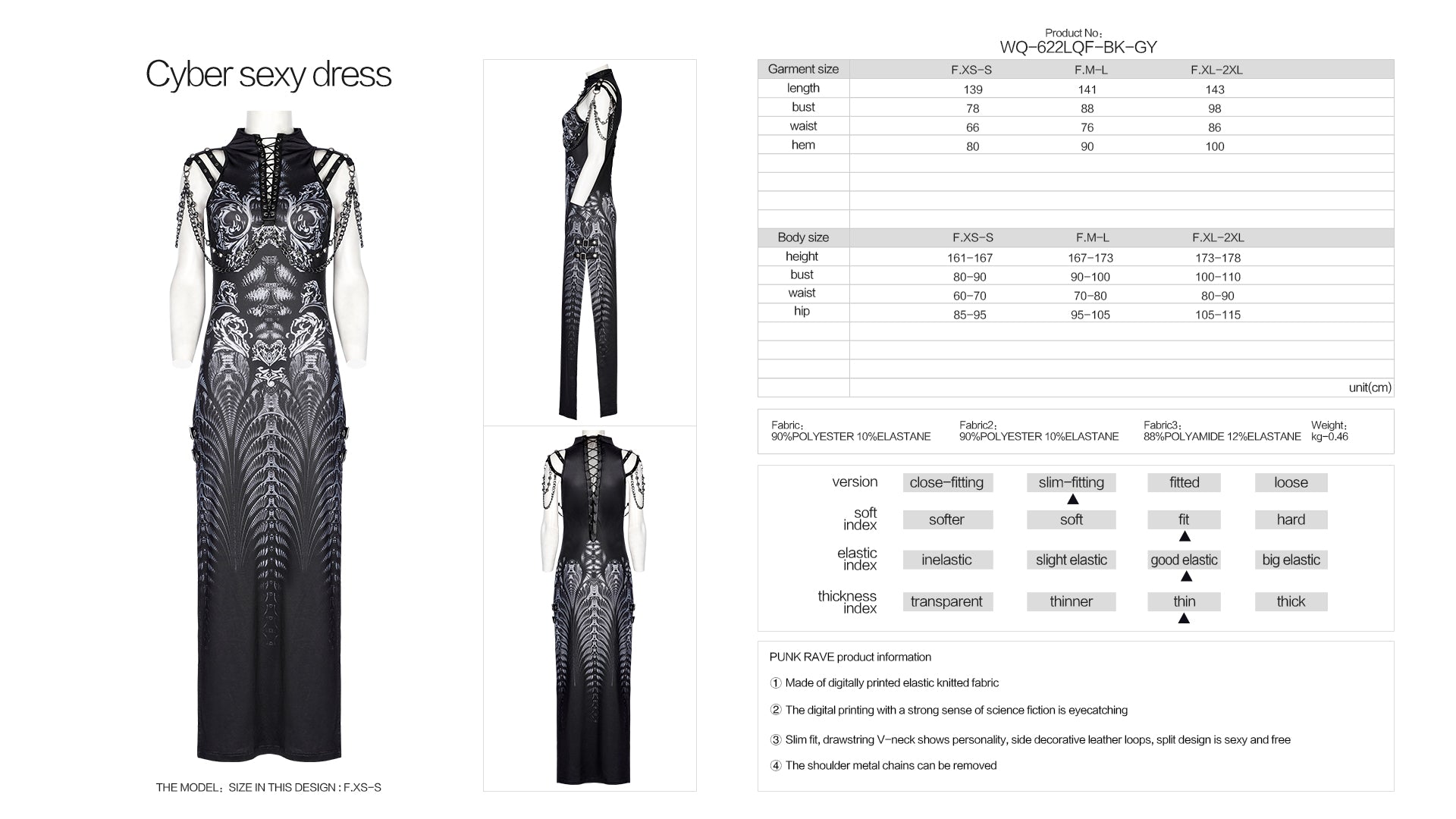 Punk Rave Eudora Dress - Kate's Clothing