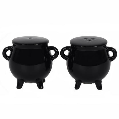Gothic Gifts Mini Cauldron Cruet Set (Salt & Pepper Shakers)