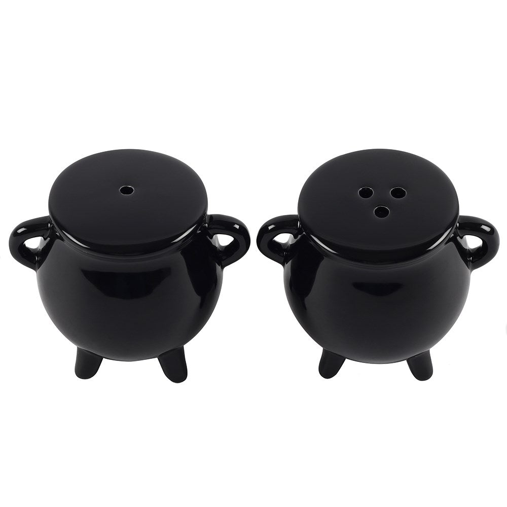 Gothic Gifts Mini Cauldron Cruet Set (Salt & Pepper Shakers)