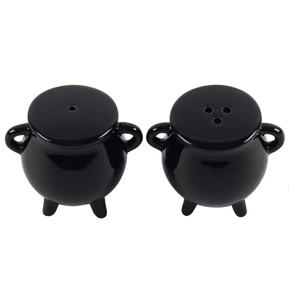 Gothic Gifts Mini Cauldron Cruet Set (Salt & Pepper Shakers)