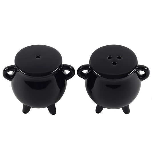 Gothic Gifts Mini Cauldron Cruet Set (Salt & Pepper Shakers)