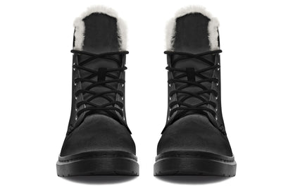 ANTIBrand Black as Your Soul Fleece Lined Boots – Black
