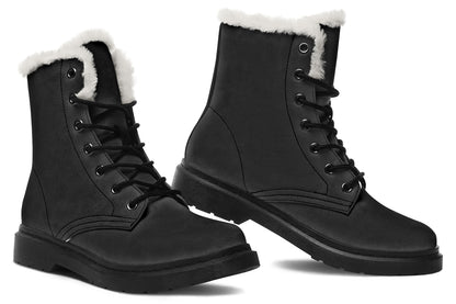 ANTIBrand Black as Your Soul Fleece Lined Boots – Black