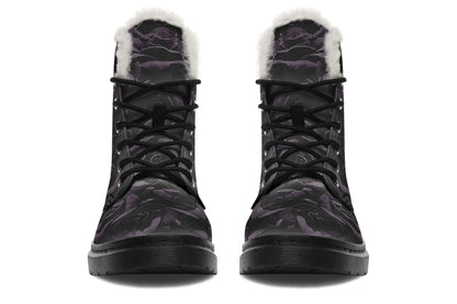 ANTIBrand – Blackest Roses Fleece Lined Boots