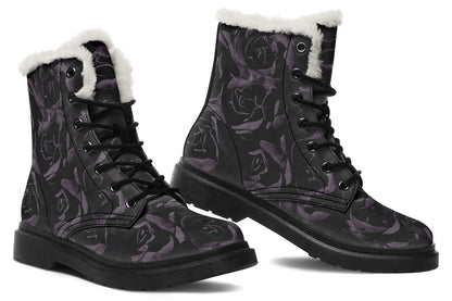 ANTIBrand – Blackest Roses Fleece Lined Boots