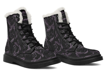 ANTIBrand – Blackest Roses Fleece Lined Boots