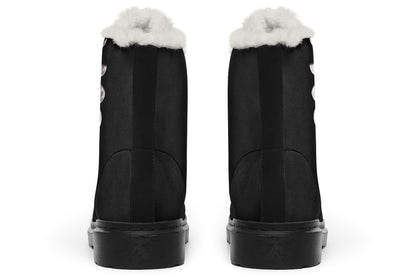 ANTIBrand Moon Phases Fleece Lined Boots – Black