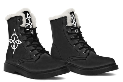 ANTIBrand Witches Knot Protection Fleece Lined Boots – Black