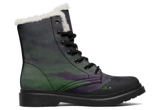 ANTIBrand Nightbloom Skies Fleece Lined Boots – Purple Moon