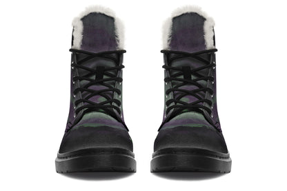 ANTIBrand Nightbloom Skies Fleece Lined Boots – Purple Moon