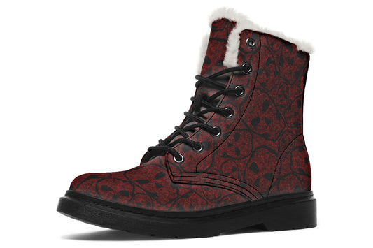 ANTIBrand Sanguine Haze Skulls Fleece Lined Boots