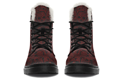 ANTIBrand Sanguine Haze Skulls Fleece Lined Boots