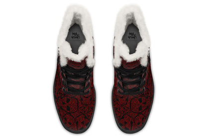 ANTIBrand Sanguine Haze Skulls Fleece Lined Boots