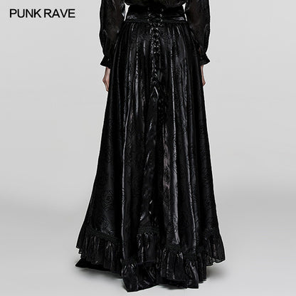 Punk Rave Flora Skirt - Kate's Clothing