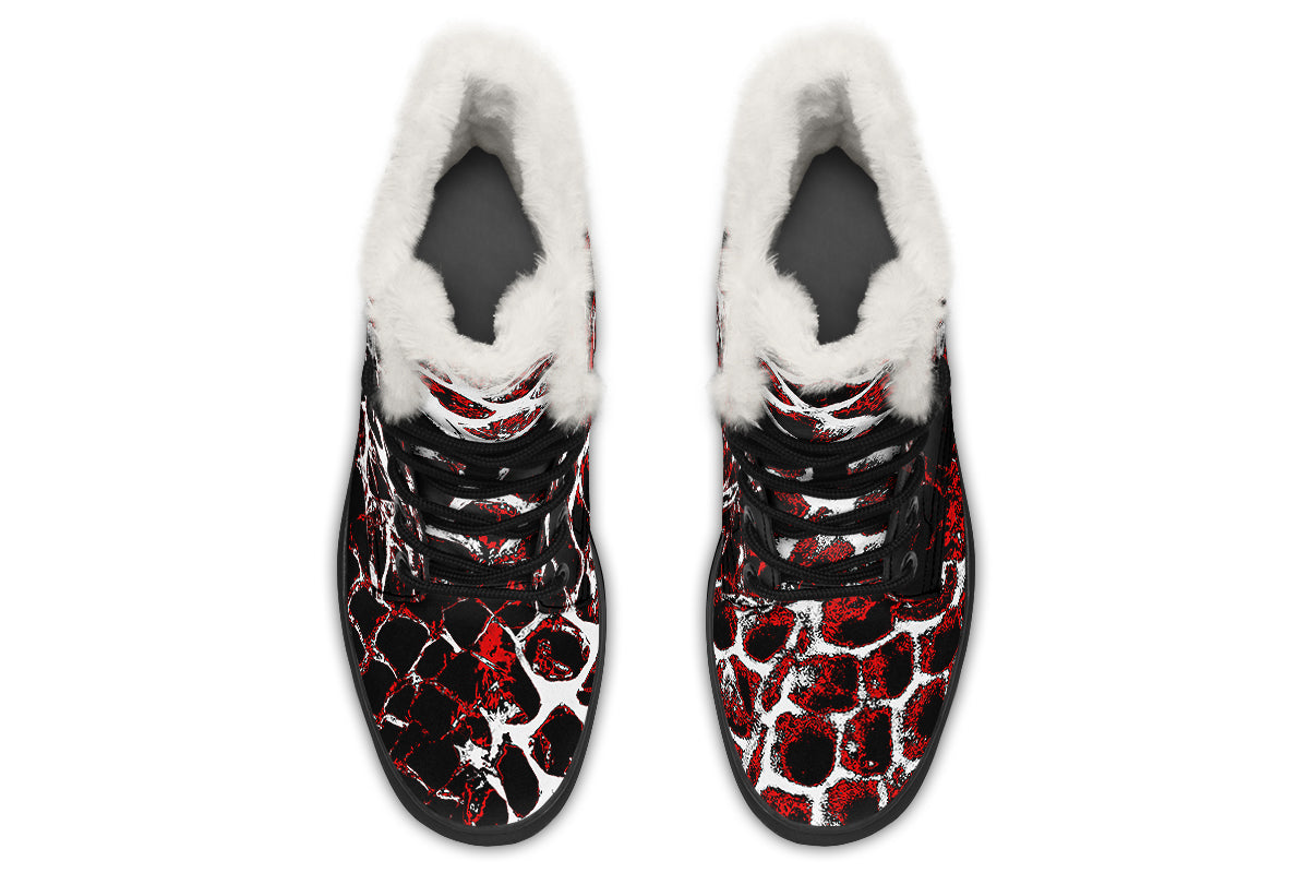 ANTIBrand Basilisk Skin Fleece Lined Boots