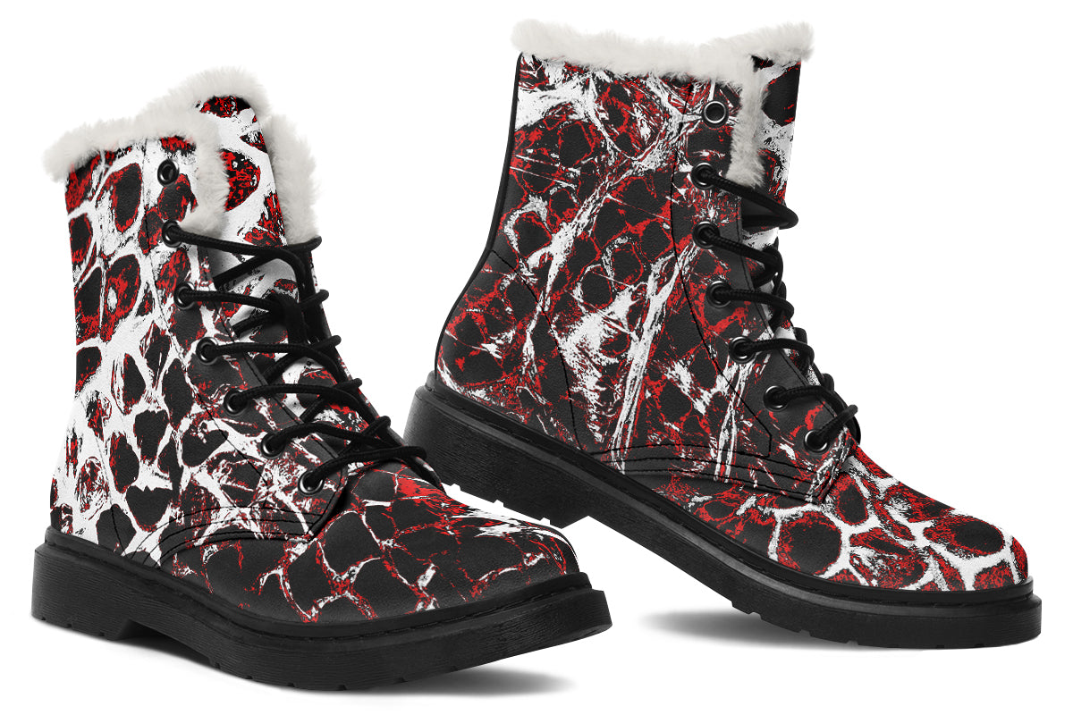 ANTIBrand Basilisk Skin Fleece Lined Boots