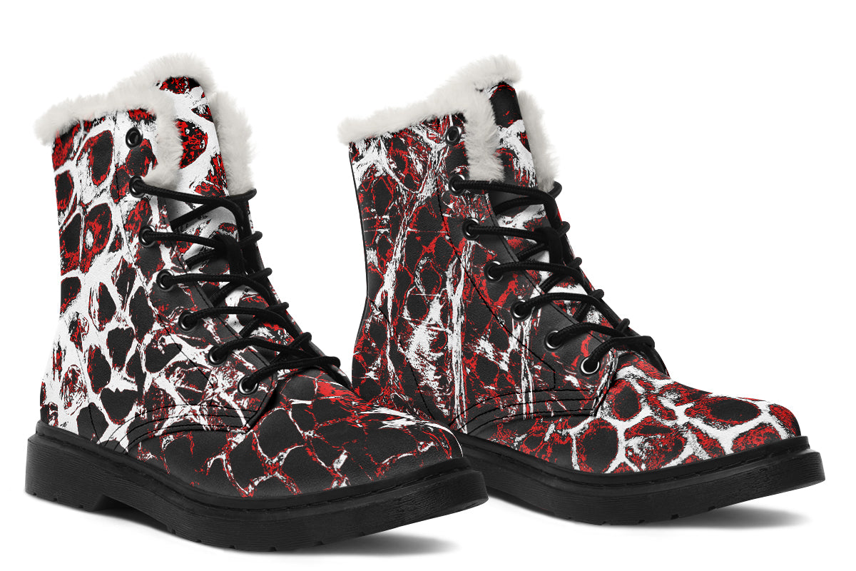 ANTIBrand Basilisk Skin Fleece Lined Boots