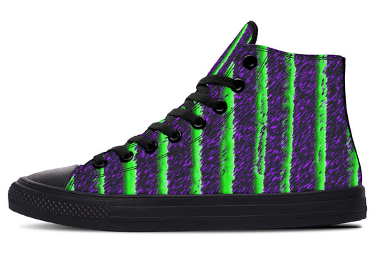 ANTIBrand Filed Under Dead Print High Top Shoes