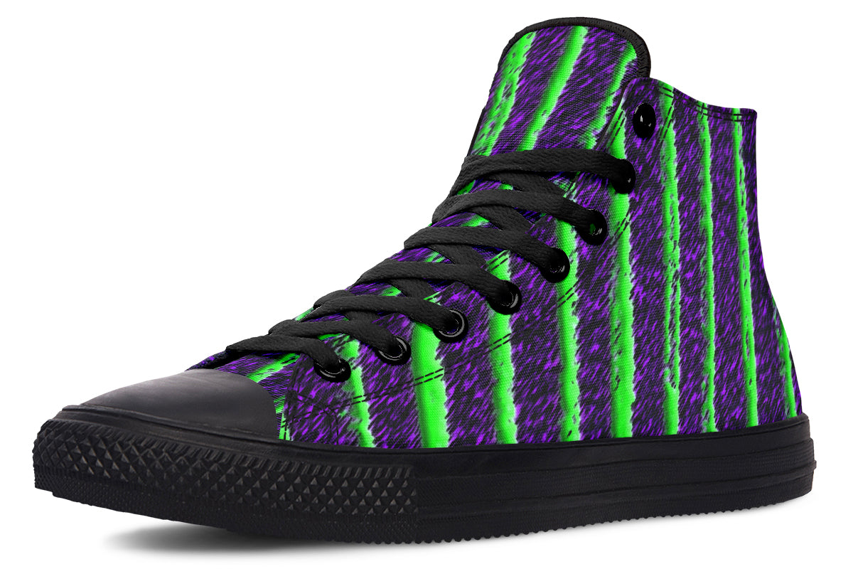 ANTIBrand Filed Under Dead Print High Top Shoes