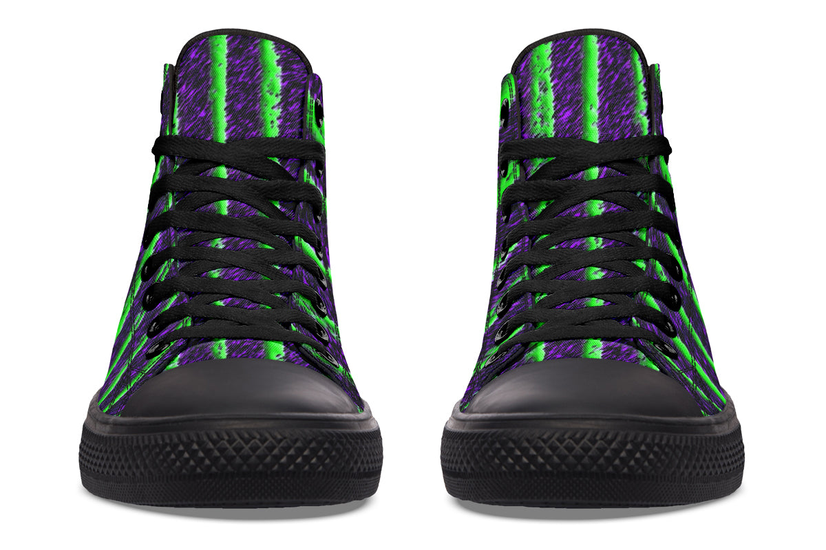 ANTIBrand Filed Under Dead Print High Top Shoes