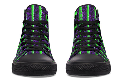 ANTIBrand Filed Under Dead Print High Top Shoes