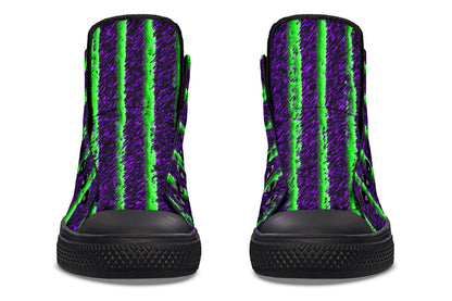 ANTIBrand Filed Under Dead Print High Top Shoes