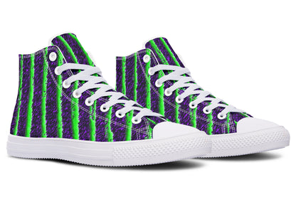 ANTIBrand Filed Under Dead Print High Top Shoes