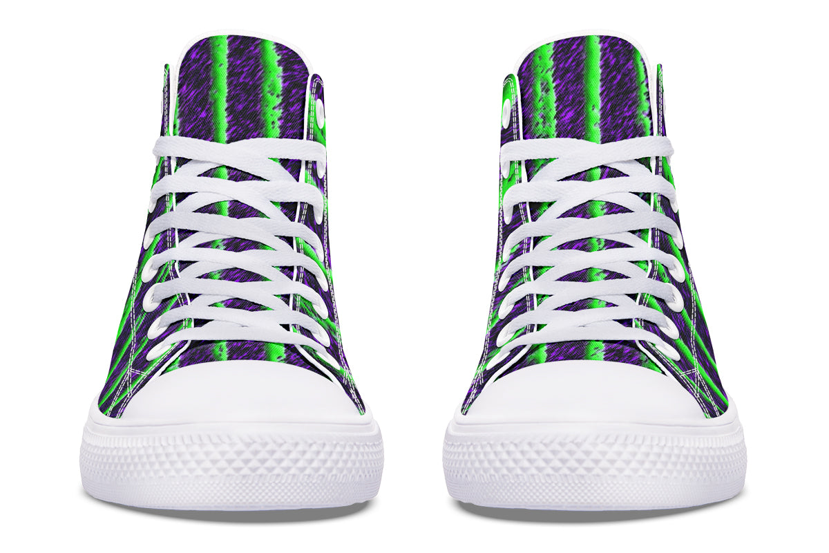 ANTIBrand Filed Under Dead Print High Top Shoes